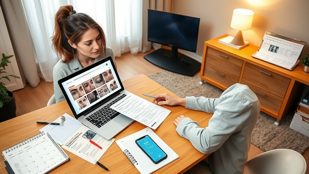 בחירת מקום להסרת איפור קבוע גבות