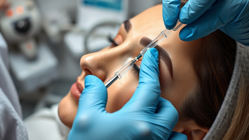 הסרת איפור קבוע גבות בסליין