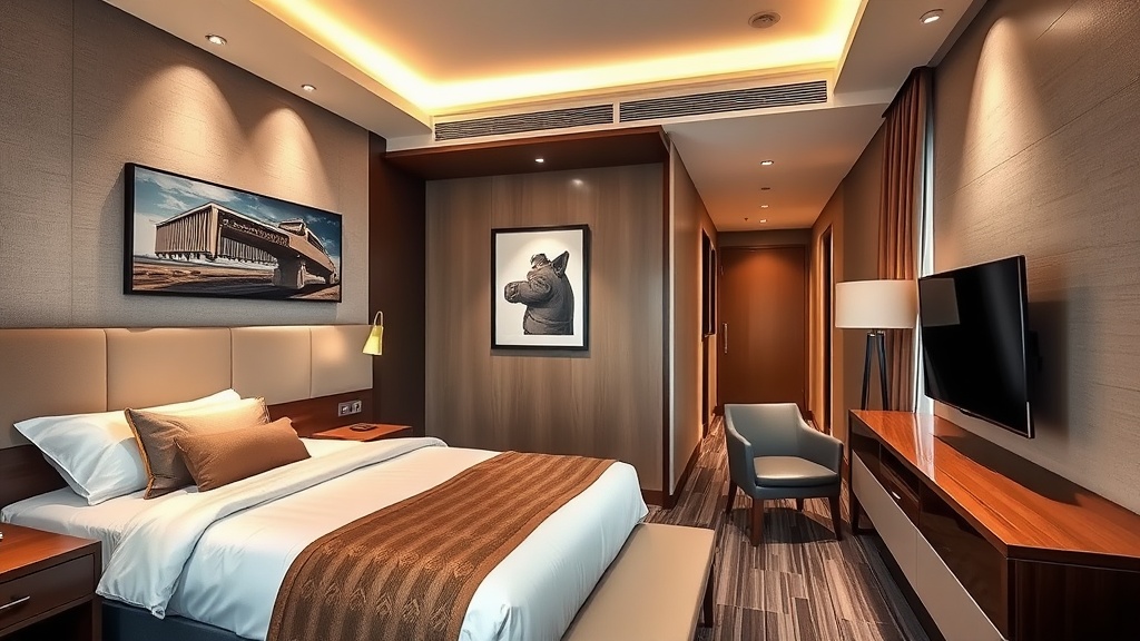 עיצוב מודרני בחדרים לפי שעה