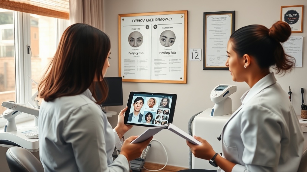 שאלות נפוצות על הסרת איפור קבוע גבות