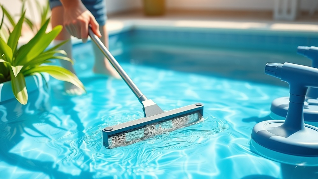 תחזוקה של בריכות קטנות