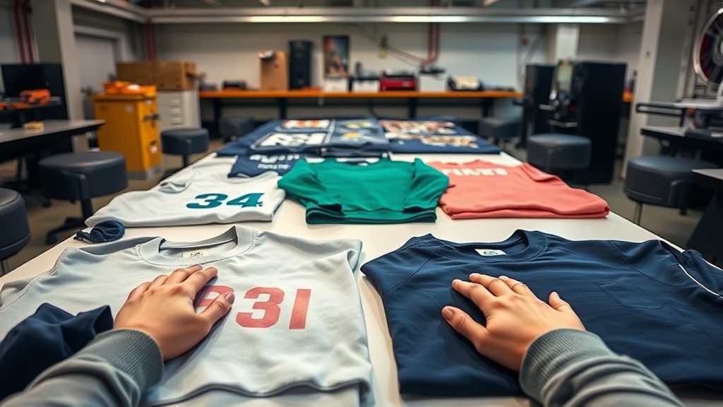 סוגי הדפסה על סווטשירטים